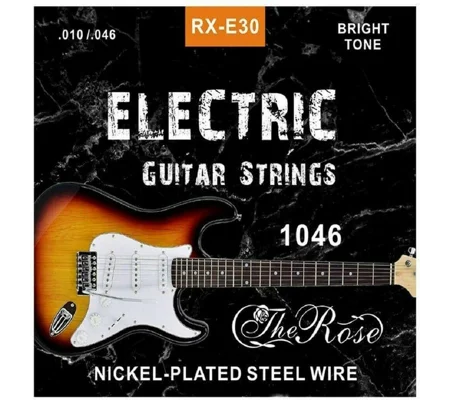 The Rose Electric 10 Gauge RX-E30 Guitar Strings