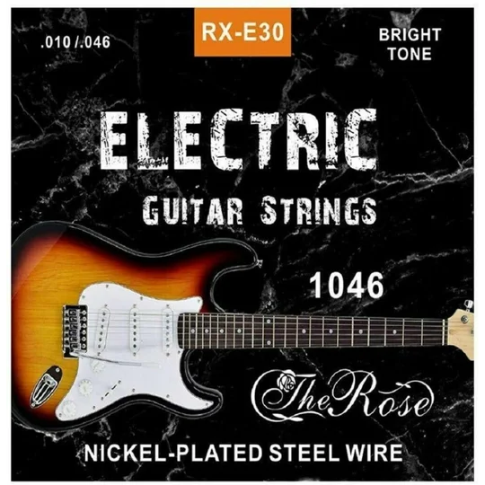 The Rose Electric 10 Gauge RX-E30 Guitar Strings