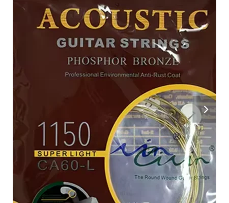 Civin Acoustic CA60-L Phosphor Bronze Guitar Strings - 11-50 Gauge