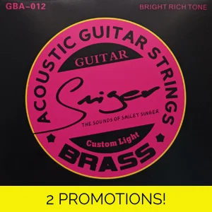 Smiger GBA-012 Acoustic Guitar Brass Strings