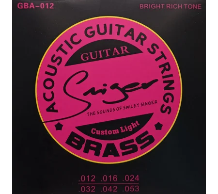Smiger GBA-012 Acoustic Guitar Brass Strings