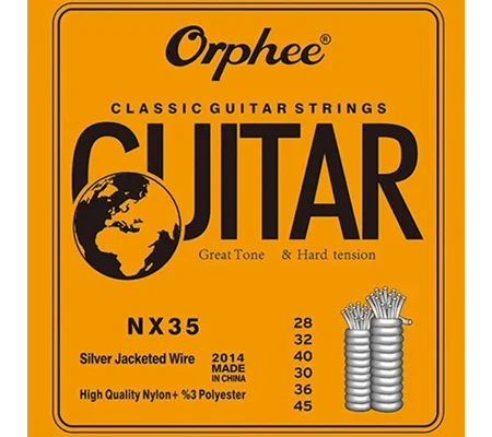 Orphée Classical Hard Tension NX35 Guitar Strings