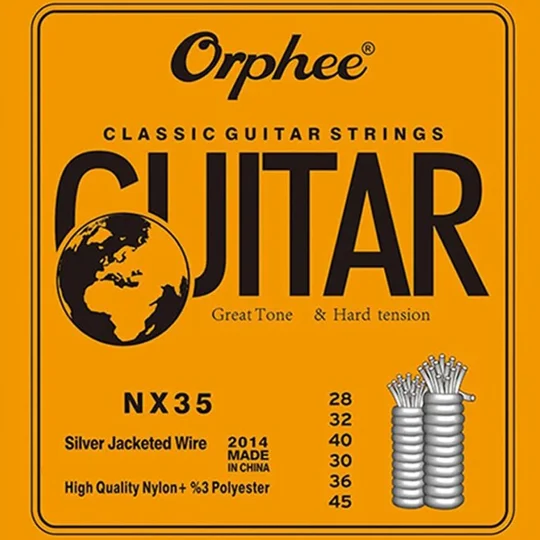 Orphée Classical Hard Tension NX35 Guitar Strings