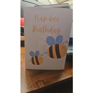 Cute Bee birthday card Cute Bee birthday card