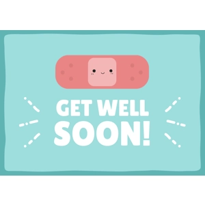 Get well soon note