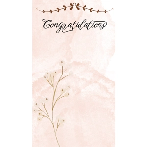 congratulations - pink