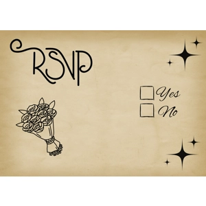 Rsvp wedding/invitations