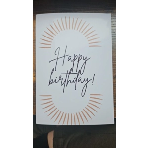 happy birthday - simple