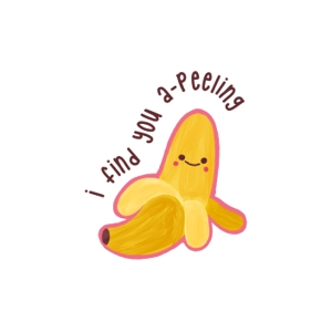 I find you a-peeling - note