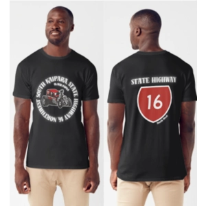 Hot Rod St Highway 16 T-Shirt