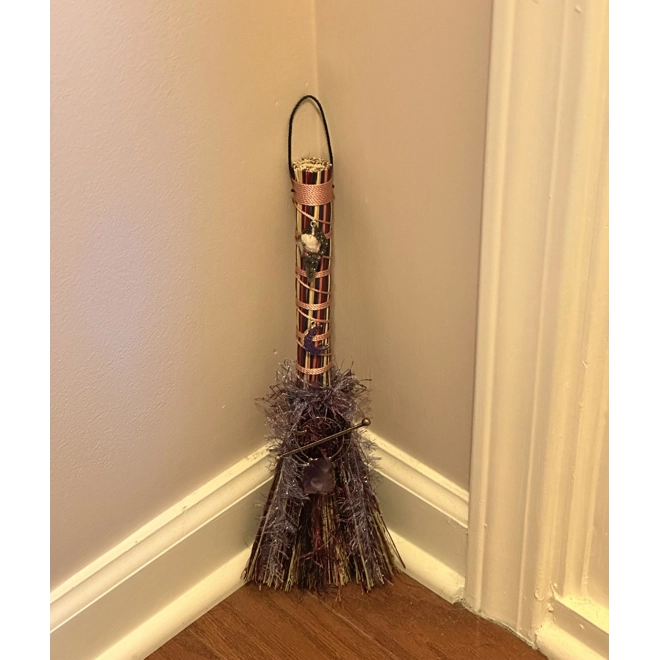 Additional Image for Erika’s Charmed Designs - Crow Song Broom