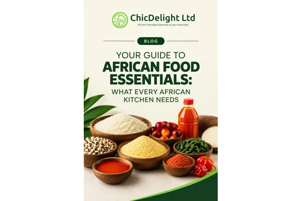 YOUR GUIDE TO AFRICAN FOOD ESSENTIALS: WHAT EVERY AFRICAN KITCHEN NEEDS