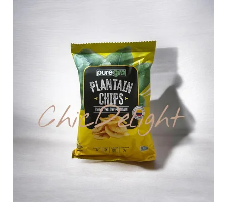 Puregro Plantain Chips (Yellow) X1