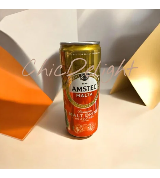 Amstel Malta Non Alcoholic Drink 1X33cl