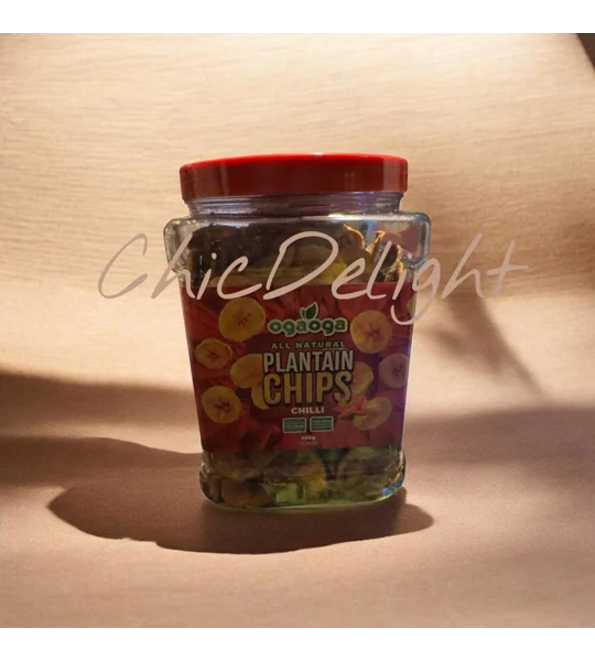 Ogaoga (all natural chilli plantain chips)