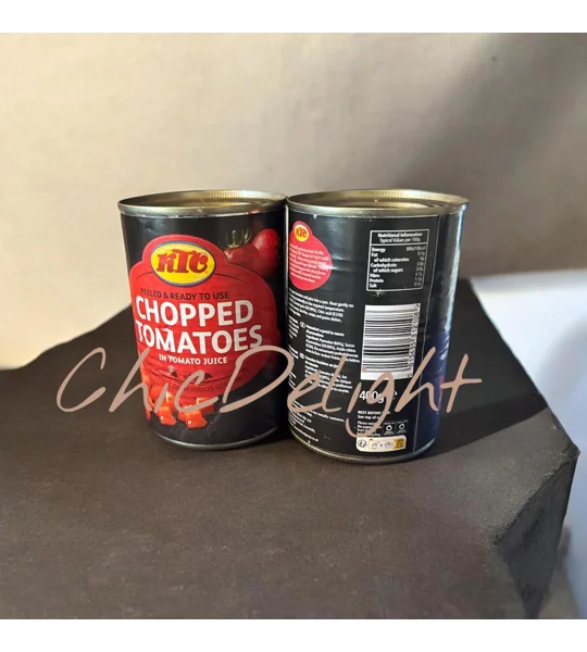 KTC chopped tomatoes 1X400g