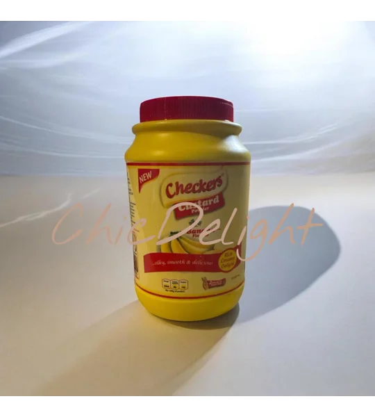 Checkers custard powder (Banana flavour)