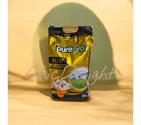 Puregro jollof Basmati rice 1X10kg
