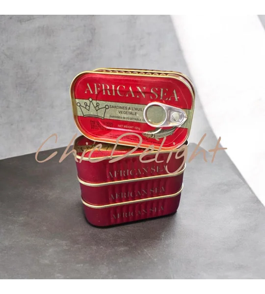 African sea (Sardines a l'huile vegetale)