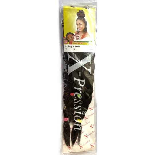 X-Pression Lagos Braid No 4