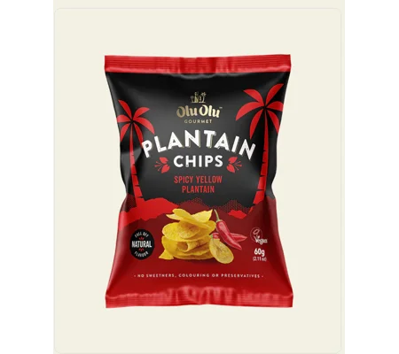 Olu Olu Plantain Chips 1x60g