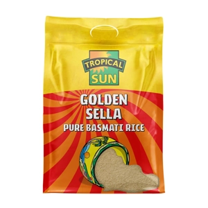 Tropical Sun Golden Sella Pure Basmati Rice 1x5kg