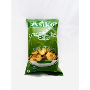 Asiko Plantain Crisps 75g 1x24 (1 box)