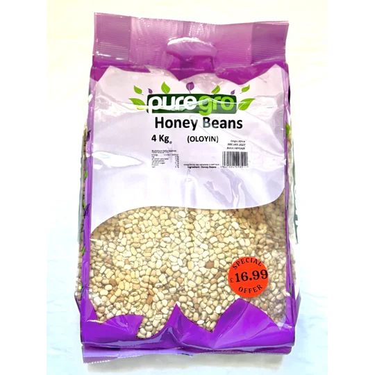 Puregro Honey (Sweet, Oloyin) Beans 1x4kg