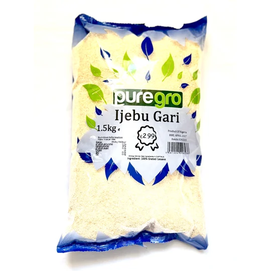 Puregro 
Ijebu Garri