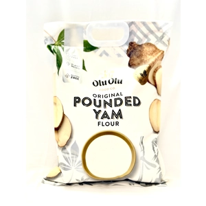 Olu Olu Pounded Yam (white) 1x4kg