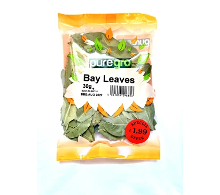 Puregro Bay Leaves 1x30g