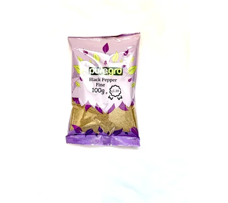Puregro Black Pepper Fine 1x100g