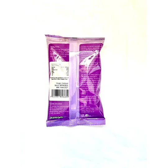Puregro Black Pepper Fine 1x100g