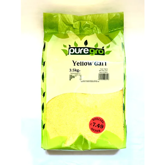 Puregro Yellow Garri 1x3.5kg