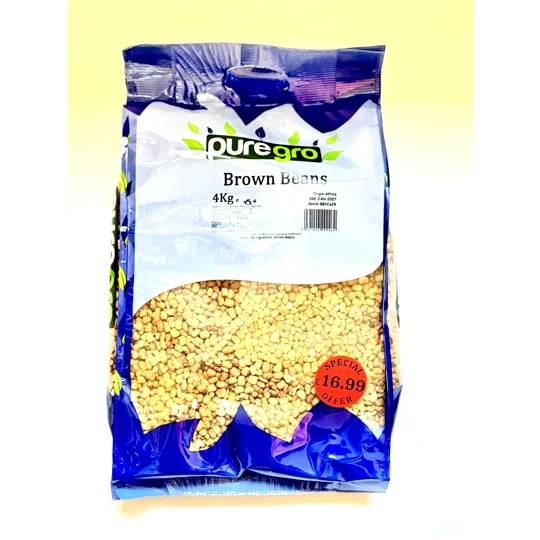 Puregro Brown Beans 1x4kg