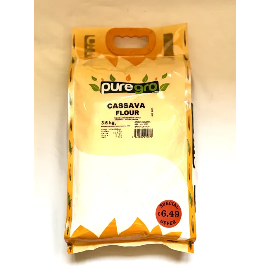 Puregro Cassava Flour 1x3.5kg