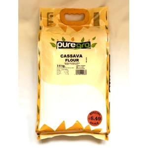 Puregro Cassava Flour 1x3.5kg
