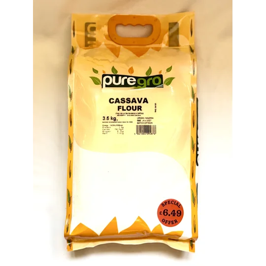 Puregro Cassava Flour 1x3.5kg