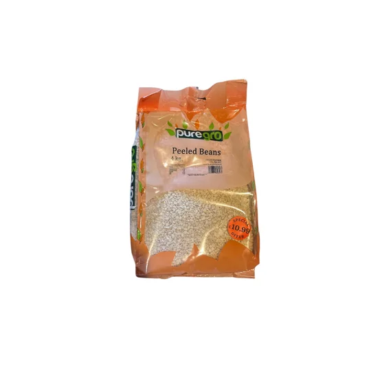Puregro peeled beans 1x4kg, peeled beans