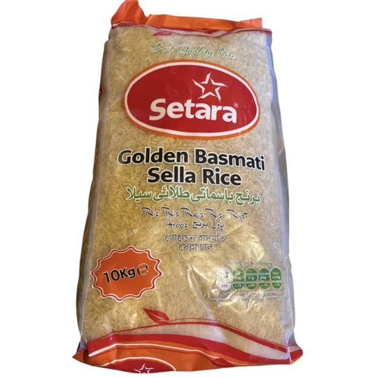 Setara Golden Sella Basmati Rice 1x10kg