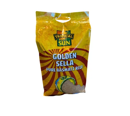 Tropical Sun Golden Sella Pure Basmati Rice 1x10kg