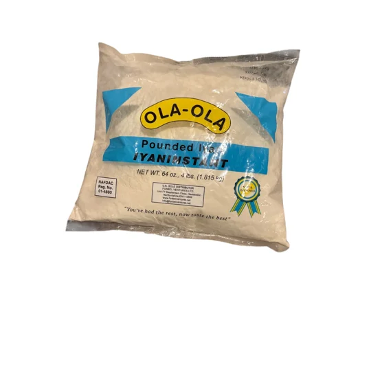 Ola Ola pounded yam IyanInstant, iyan