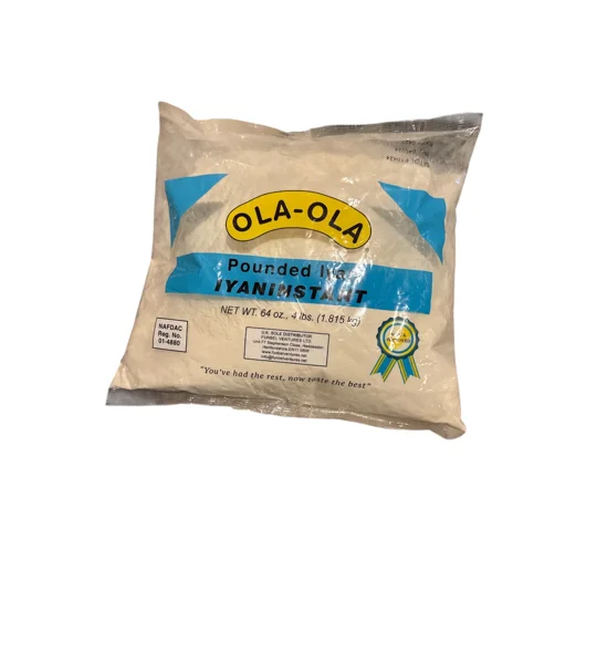 Ola Ola pounded yam IyanInstant, iyan
