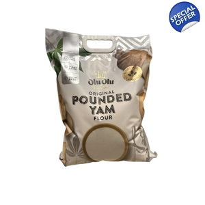 Olu Olu Pounded Yam (white) 1x4kg