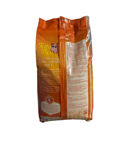 Tolly Boy Easy Cook Long Grain Rice 1x10kg