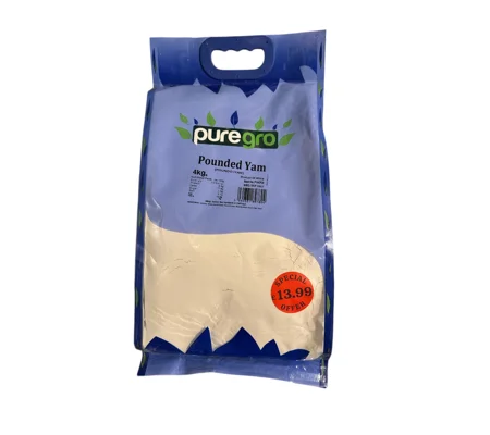 Puregro Pounded Yam 1x4kg