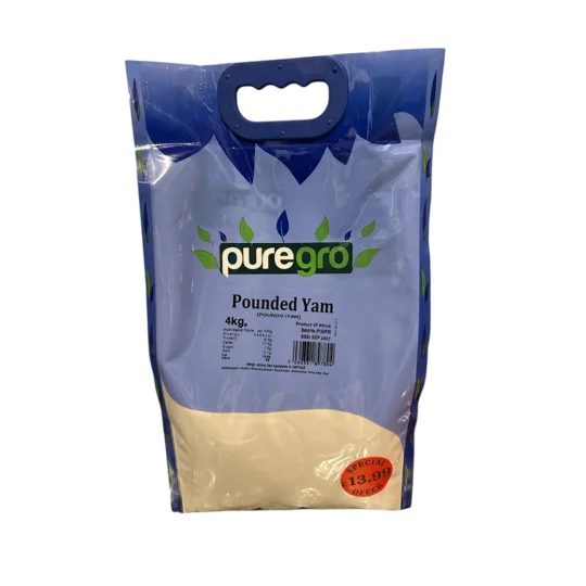 Puregro Pounded Yam 1x4kg
