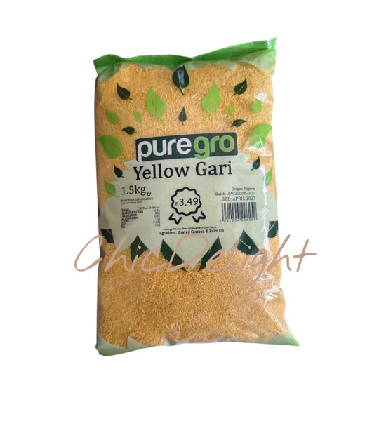 Puregro Yellow Garri 1x1.5kg