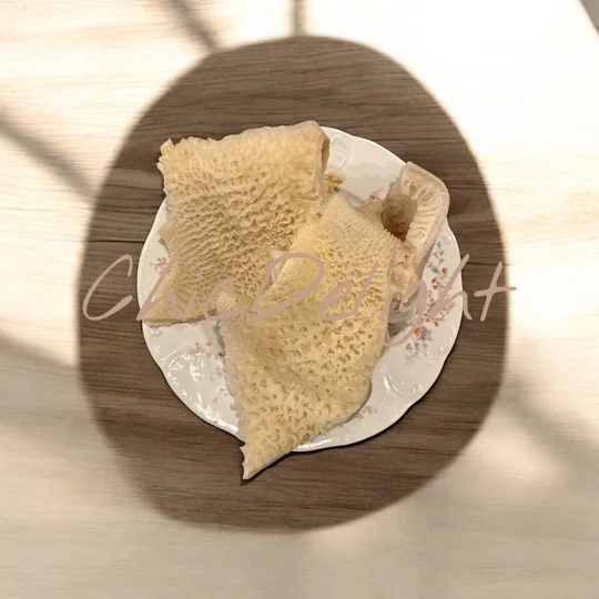 Frozen Honey Comb, cow tripe
