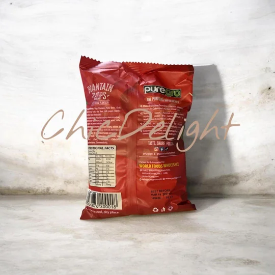 Puregro Plaintain Chips X1 (Red)
